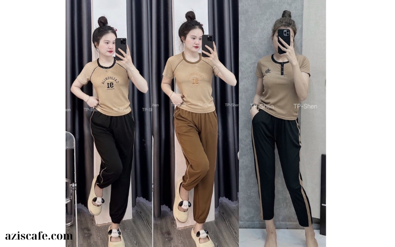 Đồ Bộ Nữ Quần Jogger (3)